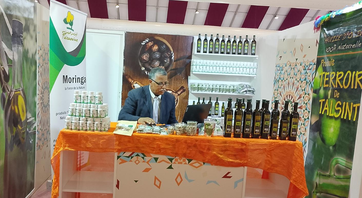 Stand Moringa Tizizaouine en foire