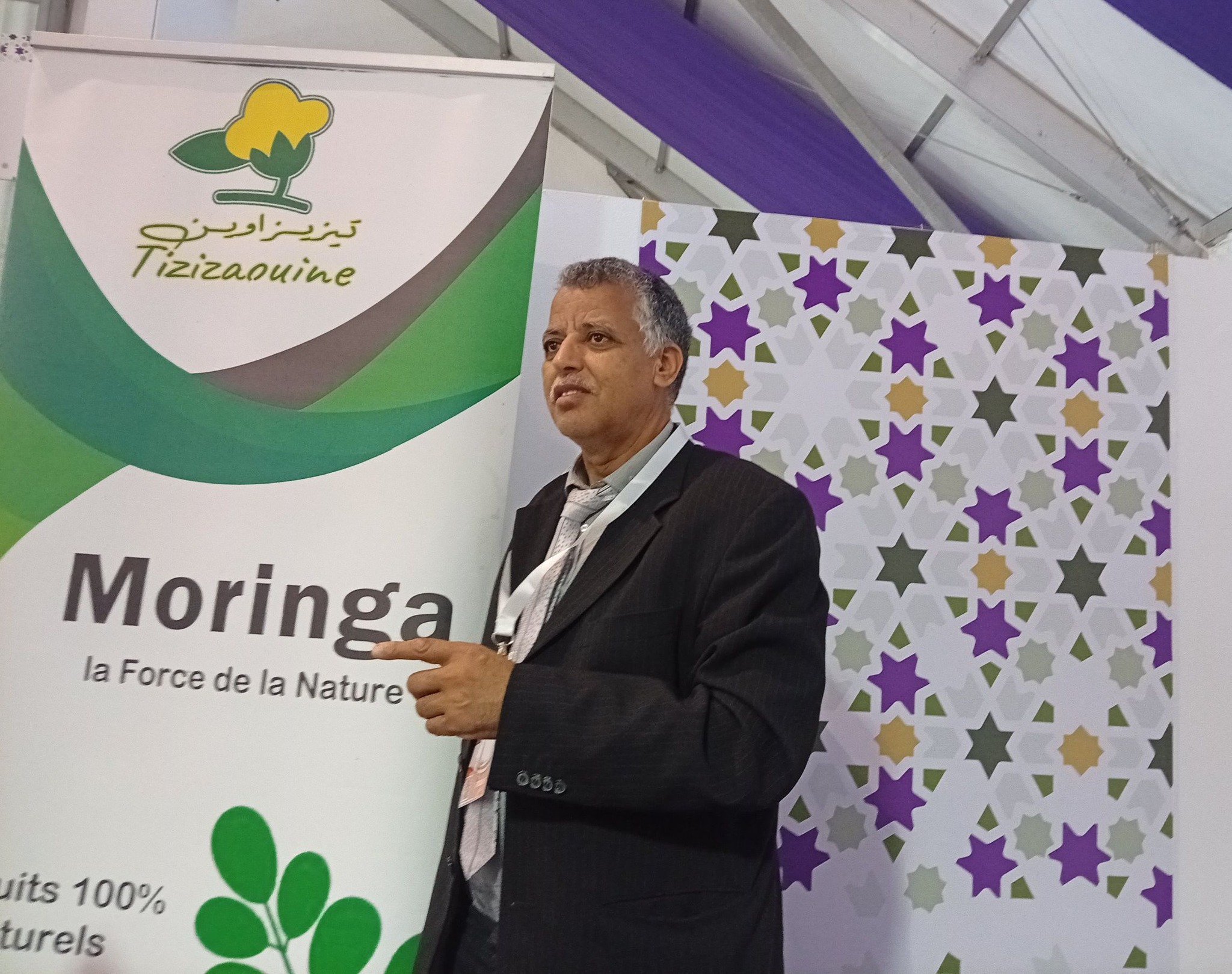 Stand Moringa de la Coopérative Tizizaouine
