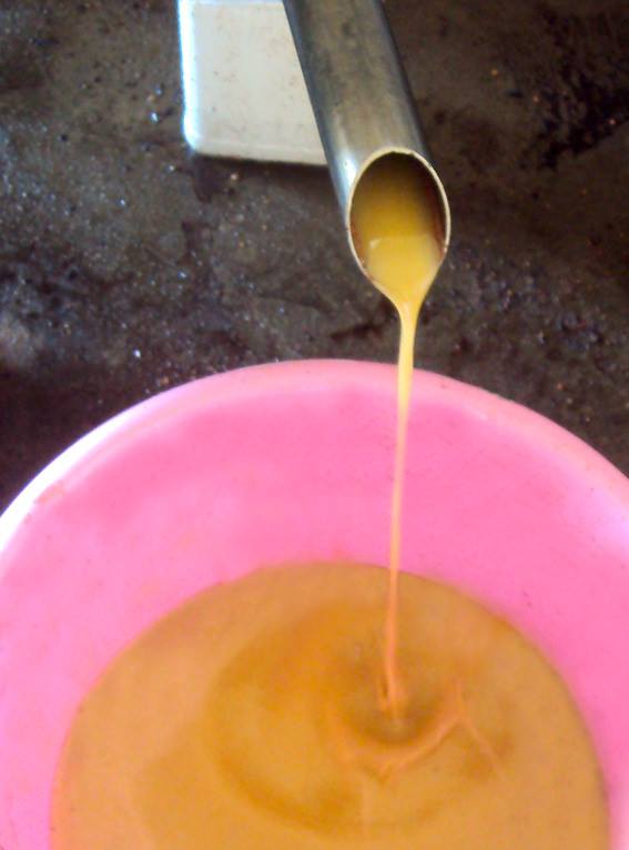 Pressage de l'huile d'olive